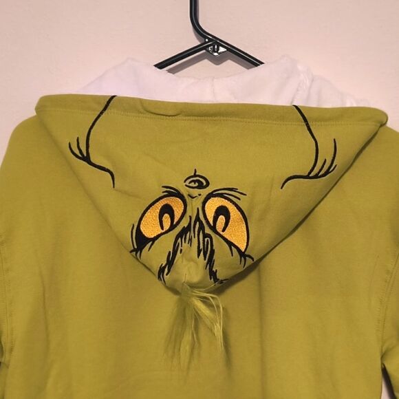 Dr. Seuss The Grinch Fleece Jacket - Picture 2 of 5
